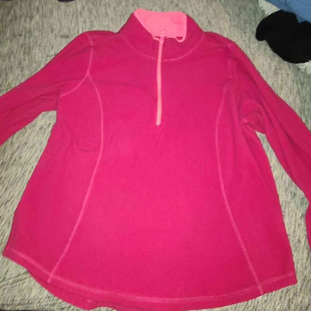 Pink light weight coat